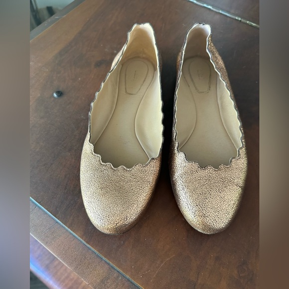 Chloe scalloped flats - Picture 3 of 7